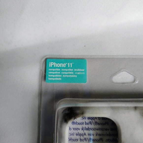 Marble iPhone 11 Phone Case Wireless Charging Compatible Black White Phone Case - Picture 6 of 8